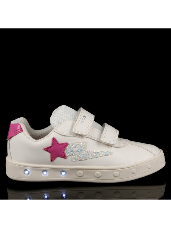 Geox Geox Αθλητικά J Skylin Girl J458WA 000BC C0563 S Εκρού
