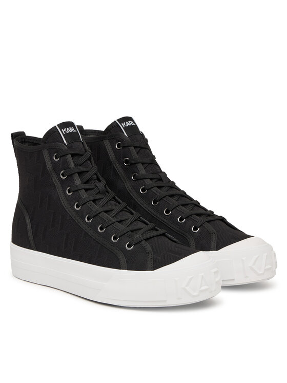 KARL LAGERFELD KARL LAGERFELD Trampki Kampus Max V KL50546 Czarny