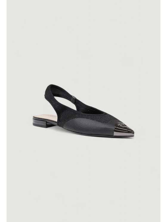 PINKO PINKO Sandały GIANIRA 14 - SLING BACK LUREX KNIT Czarny