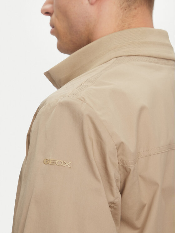 Geox Geox Μπουφάν μεταβατικό Eolo M5520Q T3219 F5264 Μπεζ Regular Fit