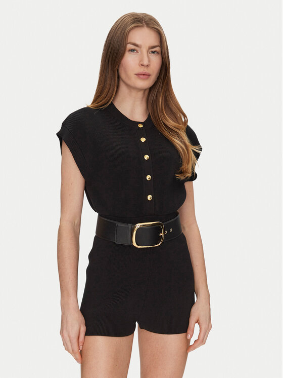 Elisabetta Franchi Elisabetta Franchi Overal KT-55S-51E2-V450 Černá Regular Fit