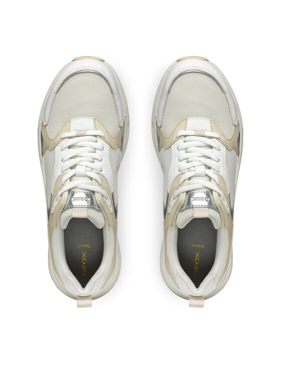 Geox Geox Sneakersy D Zarvia D55YLA 01454 C1Z1S Biały
