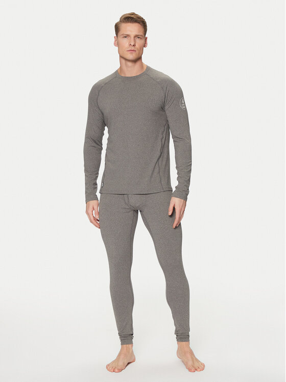 Surfanic Surfanic Termoaktyvus apatinis trikotažas, viršus SWX1601 Pilka Slim Fit