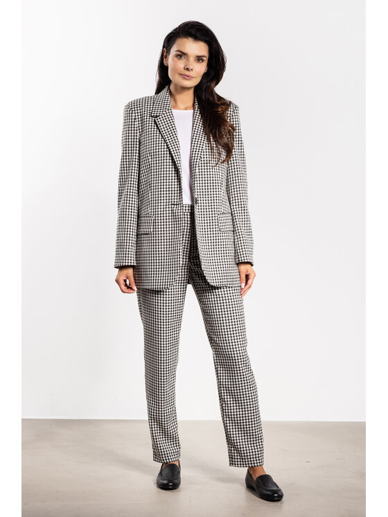 Awama Awama Giacca da abito A749 Bianco Basic Fit