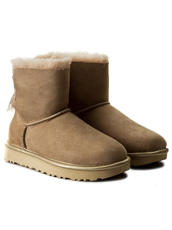 ugg mini bailey bow 2 metallic