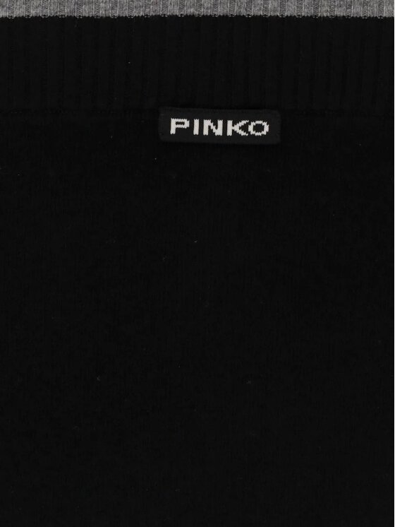 PINKO PINKO Spódnica Nuova guinea gonna lana merinos Czarny Regular Fit