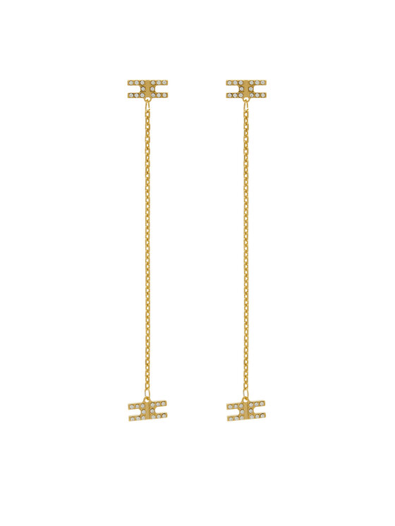 Elisabetta Franchi Orecchini OR-50K-51E2-V150 Oro, taglia : 00