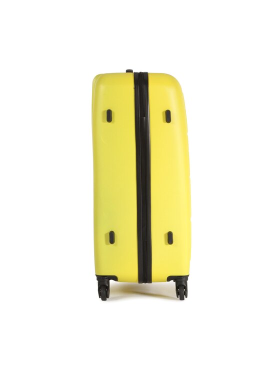 Valigia rigida grande T5538-6 Giallo