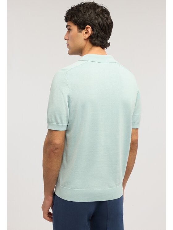 Trussardi Trussardi Sweter M0608000065N014 Turkusowy Regular Fit