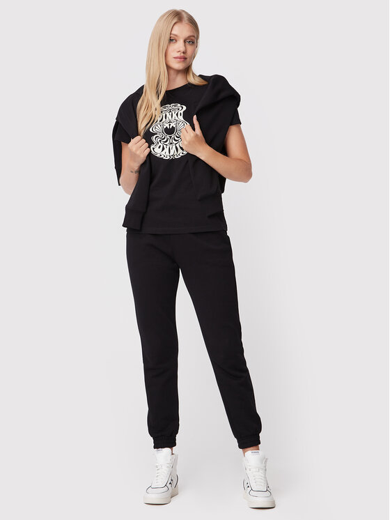 T-shirt Acquasparta 3 1G186J Y6K7 Nero Regular Fit...