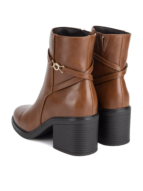 Clara Barson Clara Barson Botki WYL4017-1 Brązowy