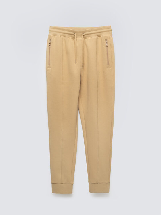 BIG STAR BIG STAR Spodnie dresowe WLADORP Beżowy Basic Fit