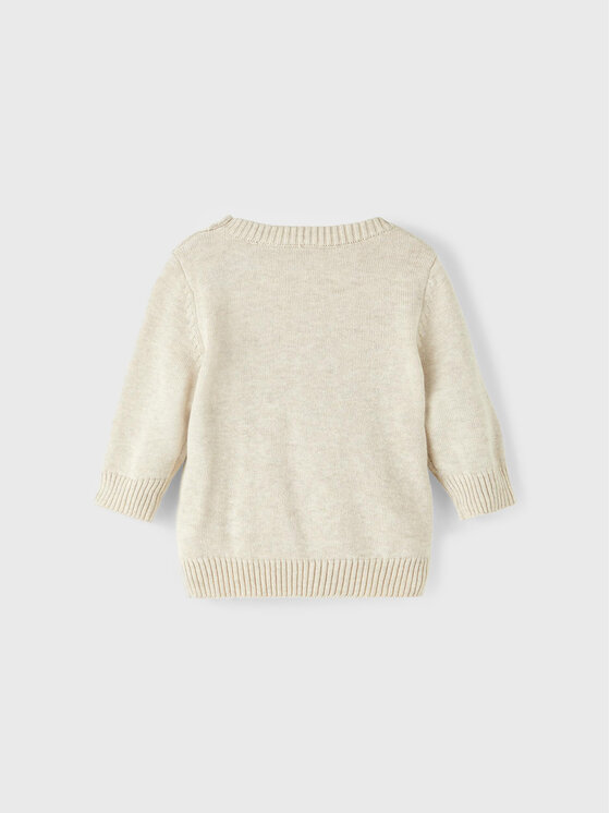 NAME IT NAME IT Pullover 13207111 Beige Regular Fit