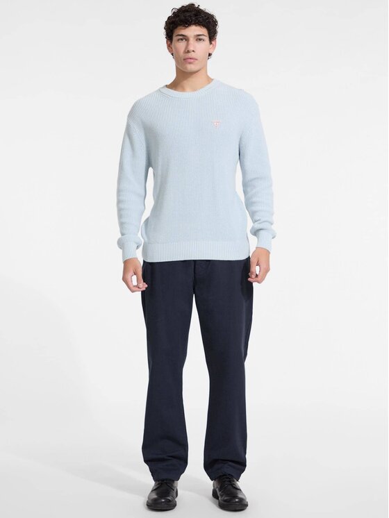 Guess Guess Sweter 175287 Niebieski Classic Fit