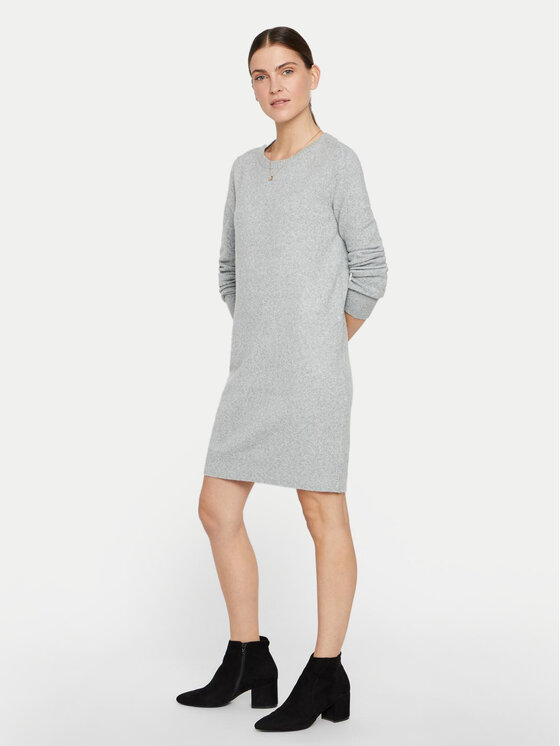 Vero Moda Vero Moda Kötött ruha 10215523 Szürke Relaxed Fit