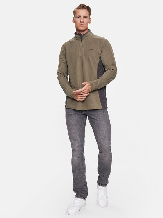 Columbia Columbia Polár kabát Klamath Range™ II Half Zip 1352472 Zöld Regular Fit