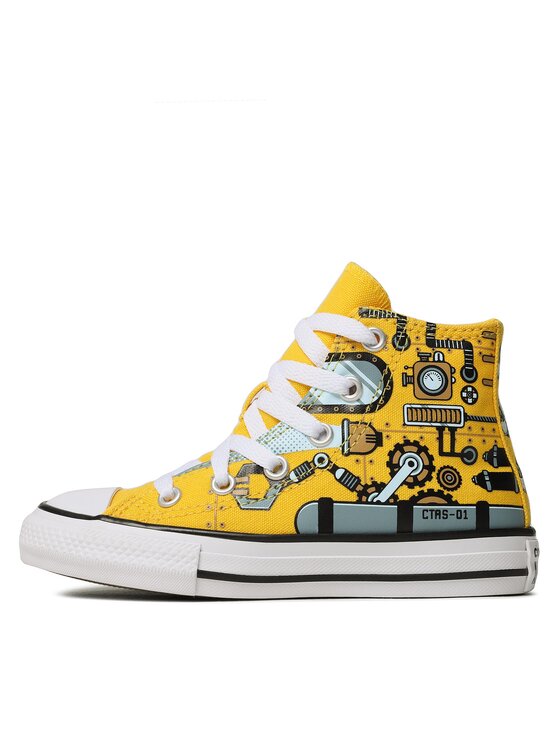 Converse Converse Кецове Chuck Taylor All Star Hi A03576C Жълт