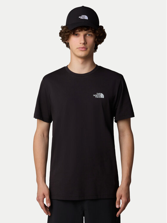The North Face The North Face T-Shirt NSE Box NF0A8C4V Černá Regular Fit