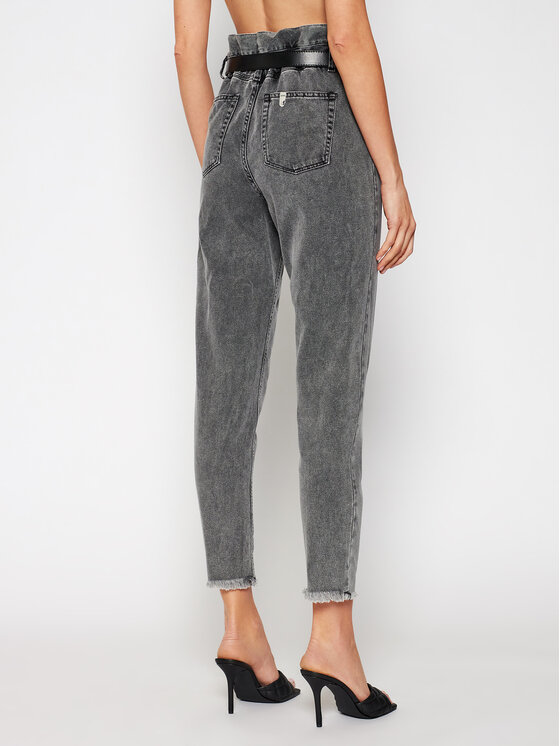 Liu Jo Liu Jo Jeansy UA1072 D4623 Szary Boyfriend Fit
