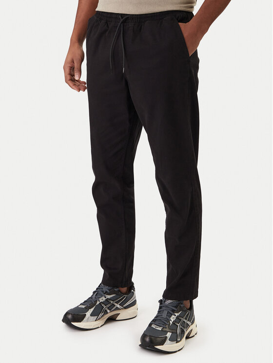 Jack & Jones Jack & Jones Jogger nohavice Stace Dylan 12288472 Čierna Regular Fit