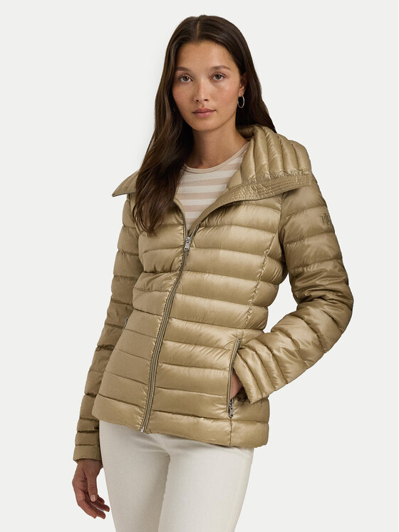 LAUREN RALPH LAUREN Lauren Ralph Lauren Daunenjacke 297951267002 Beige Straight Fit