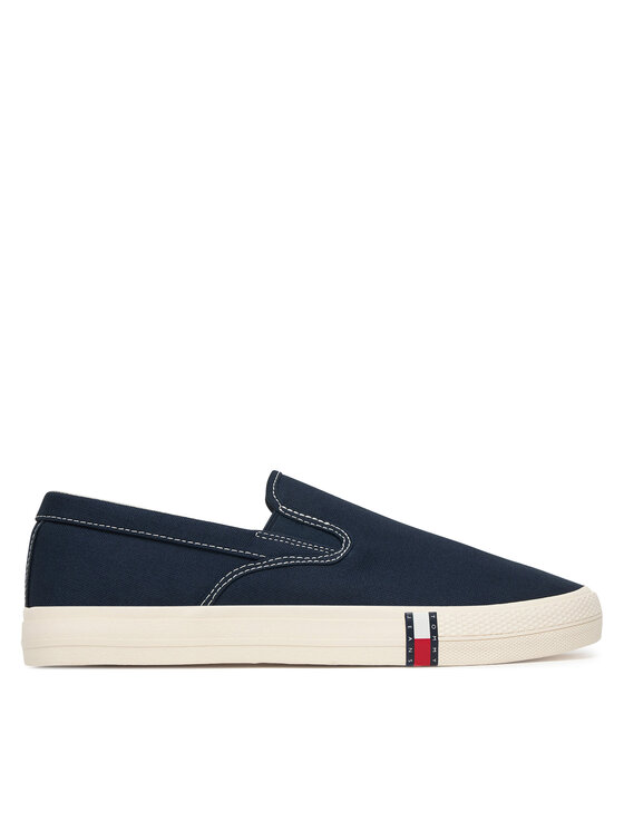 Tommy Jeans Teniși Archive Vulc. Y2K Slip On EM0EM01675 Bleumarin