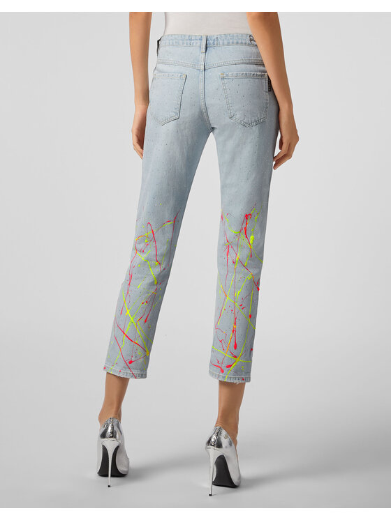 PHILIPP PLEIN PHILIPP PLEIN Jeansy 25483 Niebieski jasny
