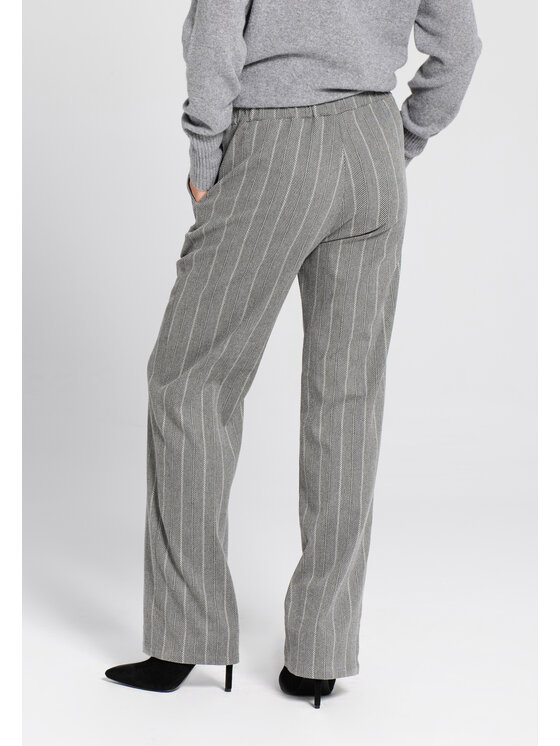 Look Made With Love Look Made With Love Spodnie materiałowe Myke Look 260 grey Szary Classic Fit