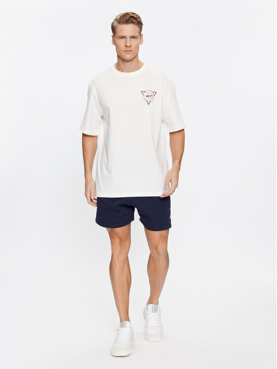 Reebok Reebok Športne kratke hlače Classics HS9172 Mornarsko modra Regular Fit