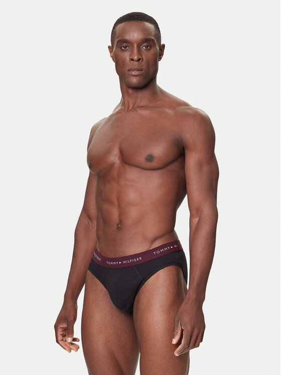 Tommy Hilfiger Tommy Hilfiger 3er-Set Slips UM0UM03471 Schwarz