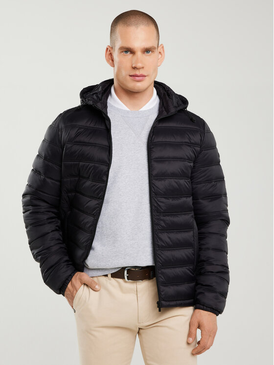 BIG STAR BIG STAR Kurtka zimowa ACARF Czarny Basic Fit
