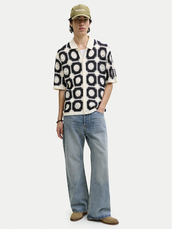 Jack & Jones Jack & Jones Cămașă Rorchard 12293276 Bej Loose Fit