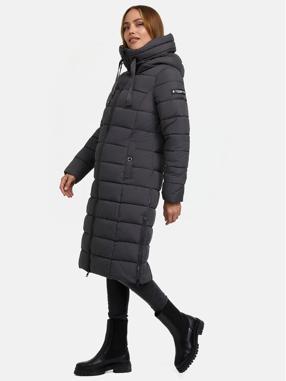 Navahoo Navahoo Kurtka zimowa Mondmaedchen Czarny Regular Fit