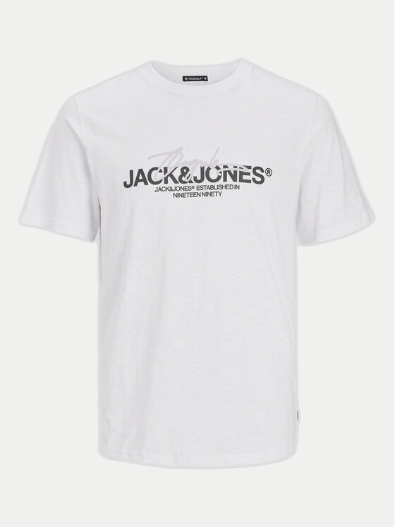 Jack&Jones Jack&Jones T-shirt Joraruba 12255452 Bijela Standard Fit