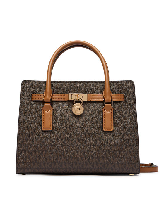 MICHAEL Michael Kors MICHAEL Michael Kors Táska Hamilton Moderne 30T6GNXS1B Sötétbarna