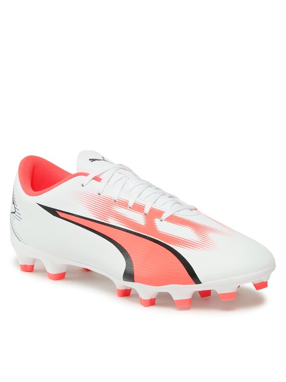 Puma Puma Взуття для футболу Ultra Play Fg/Ag 107423 01 Білий