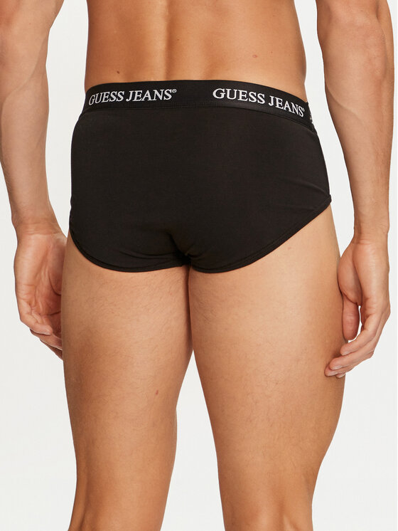 Guess Jeans Guess Jeans Σετ σλιπ 3 τμχ. M4BZ43 K6YW1 Μαύρο