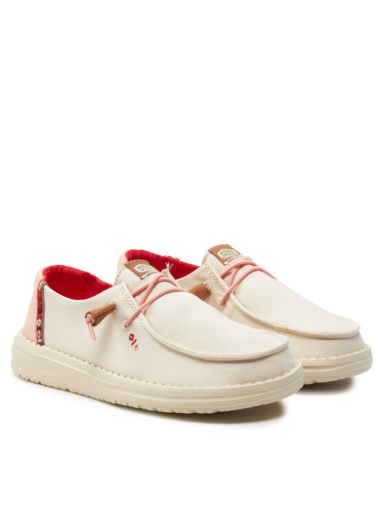 Hey Dude Hey Dude Scarpe basse Wendy Chambray Boho 40729-106 Écru