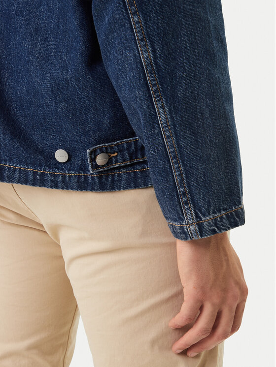 Jack & Jones Jack & Jones Koszula jeansowa Cambridge 12293585 Granatowy Oversize