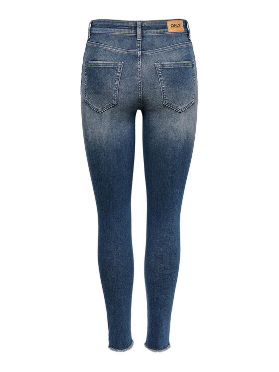 ONLY ONLY Jeans hlače 15216970 Modra Skinny Fit