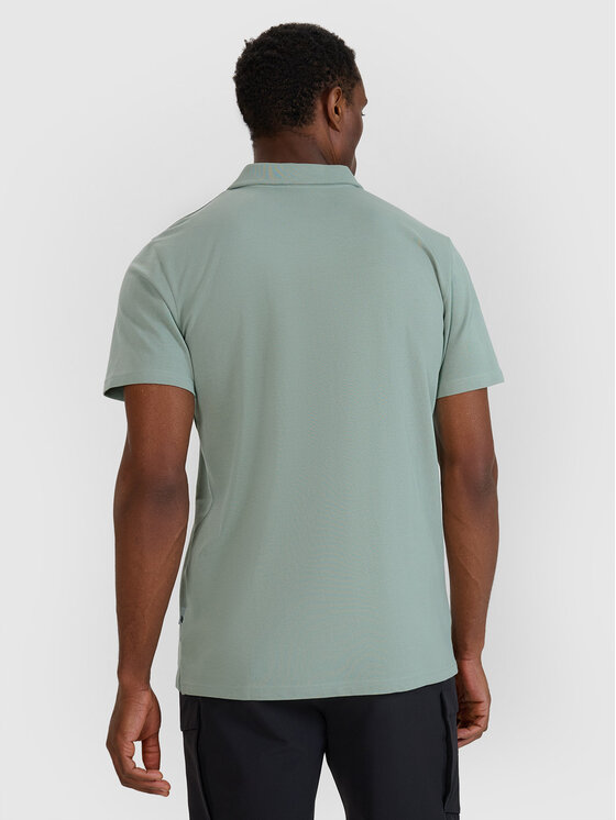 4F 4F Polo MIDSHOP TEXTILE Khaki Regular Fit