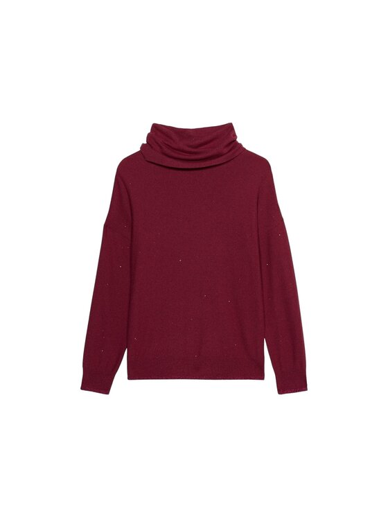 Oltre Oltre Maglione M506E001883N026 Bordeaux Baggy Fit