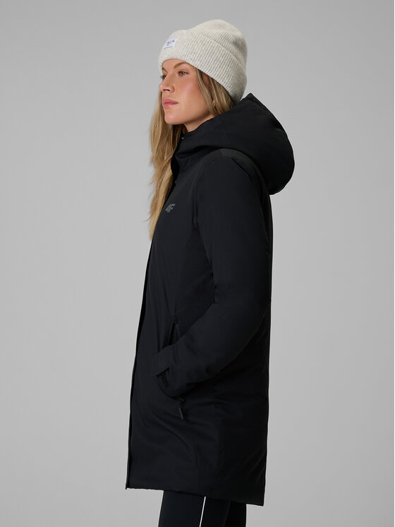 4F 4F Kurtka przejściowa CITY JACKETS Czarny Regular Fit