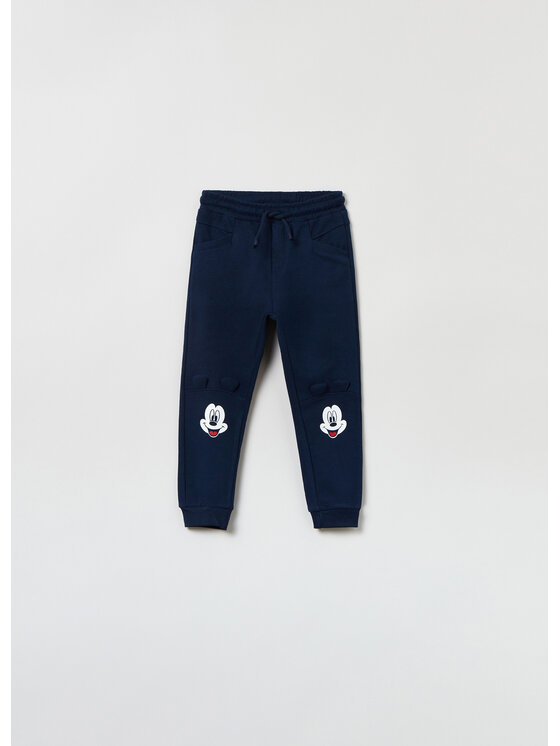 OVS OVS Sportinės kelnės DISNEY 1607642 Tamsiai mėlyna Regular Fit