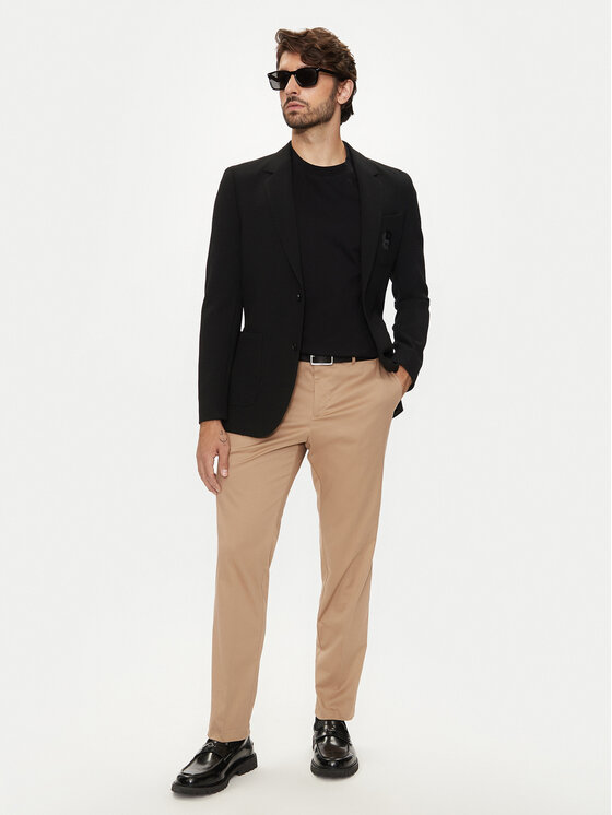 BOSS Boss Chino hlače C-Genius 50521043 Bež Slim Fit