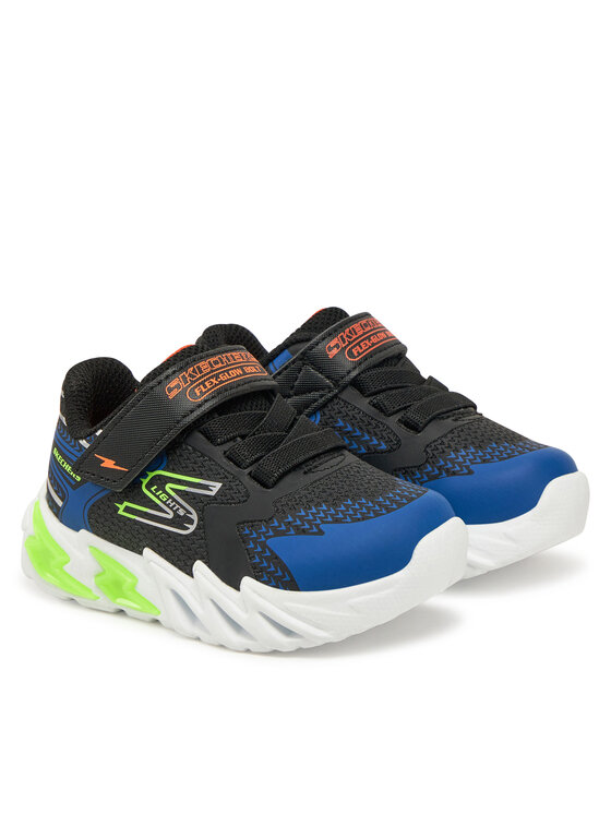 Skechers Skechers Tenisice Flex-Glow Bolt 400138N/BKBL Crna
