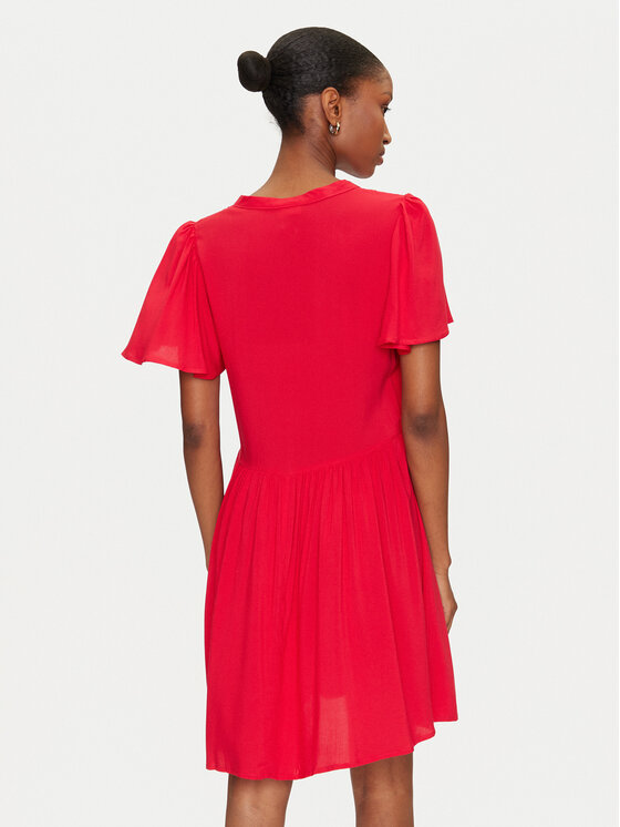 JDY JDY Літня сукня Star 15257228 Червоний Regular Fit