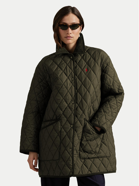 Polo Ralph Lauren Polo Ralph Lauren Übergangsjacke 211971180002 Dunkelgrün Oversize