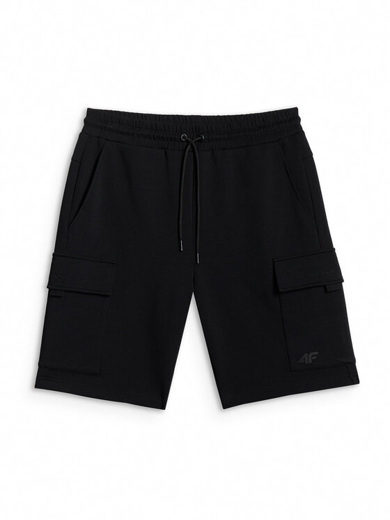 4F 4F Szorty sportowe COMMERCIAL 4 Czarny Regular Fit
