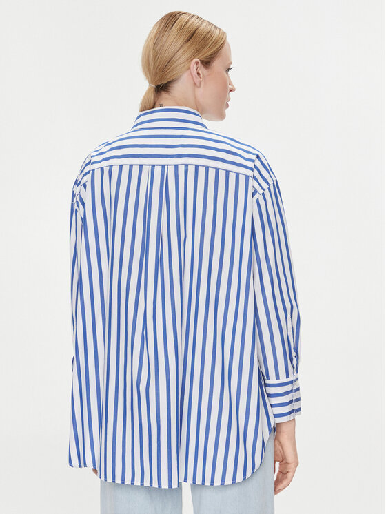 Tommy Hilfiger Tommy Hilfiger Πουκάμισο Icon WW0WW38952 Μπλε Relaxed Fit